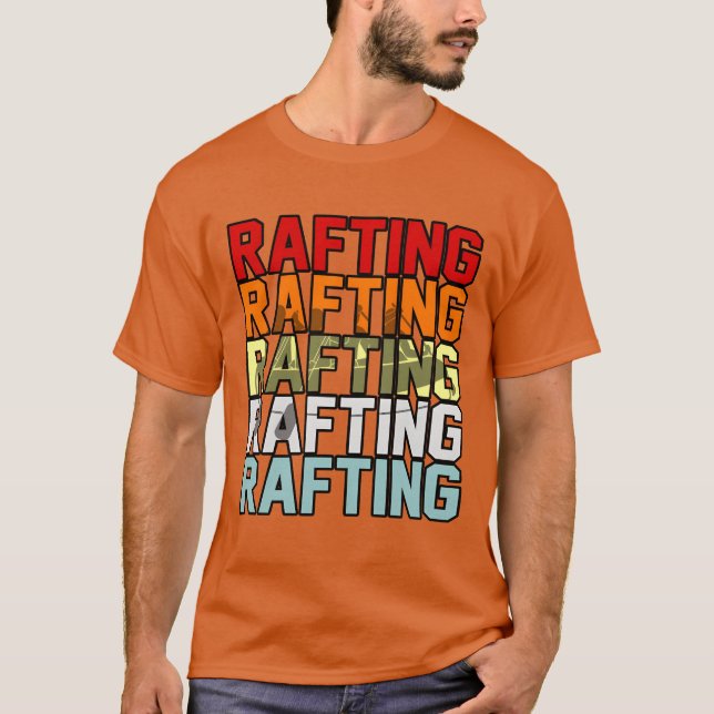 Rafting Sport vintage T-Shirt (Front)