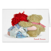 Rag Doll and Teddy Bear (Front Horizontal)