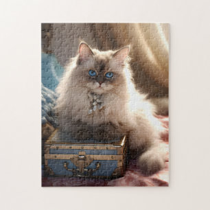 Rag Doll Cat Jigsaw Puzzle