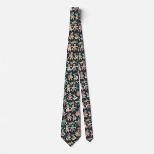Rag Doll Zombies Halloween 2 Neck Tie