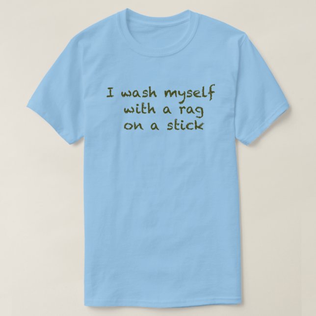 Rag On A Stick T-Shirt (Design Front)