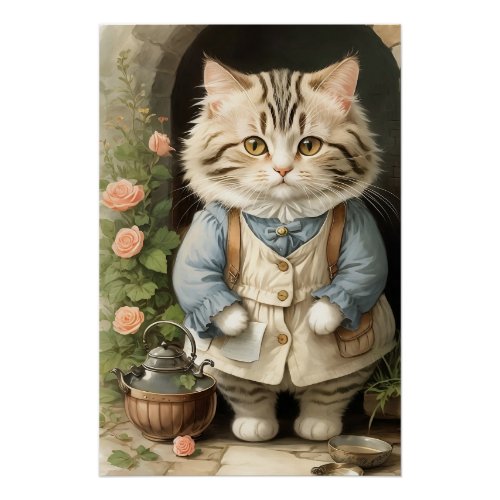 Ragamuffin Cat Poster