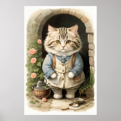 Ragamuffin Cat Poster