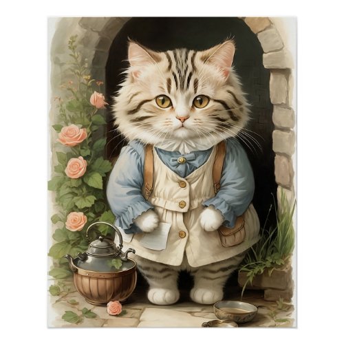 Ragamuffin Cat Poster