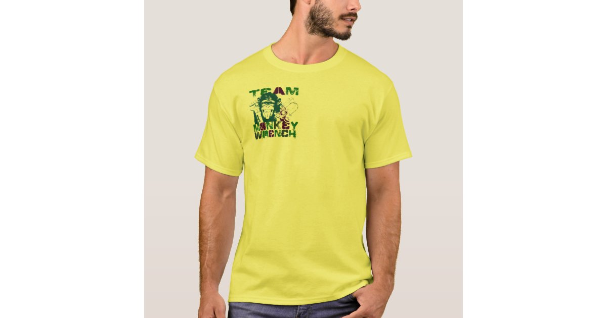 RAGBRAI Team Monkey Wrench Jersey TShirt Zazzle