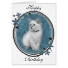 Ragdoll birthday card | Zazzle.com