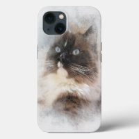 Ragdoll Cat Abstract