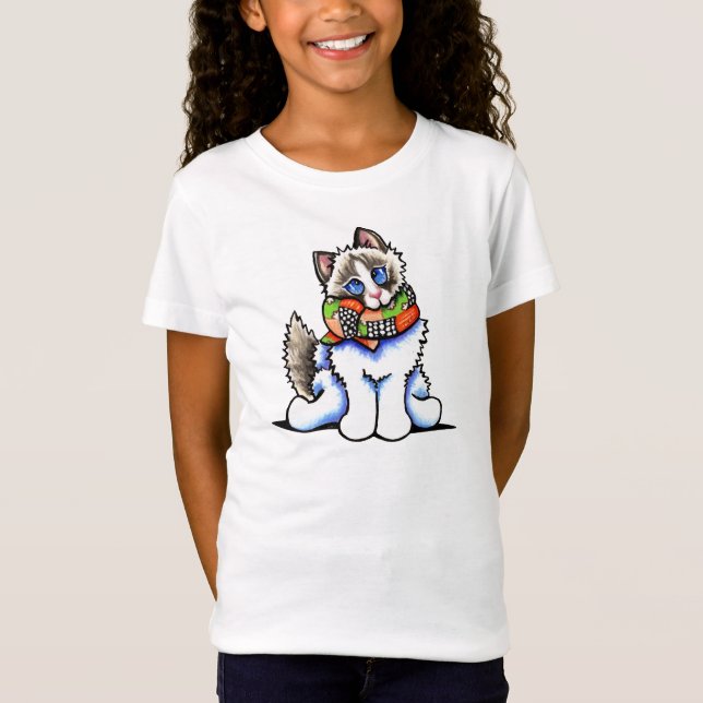 Ragdoll Cat All Dolled Up T-Shirt (Front)