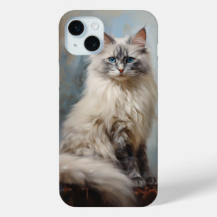Ragdoll cat iPhone 15 plus case
