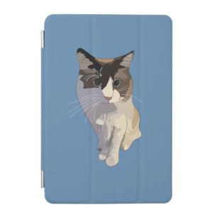 Ragdoll cat, Dusty Blue iPad Mini Cover