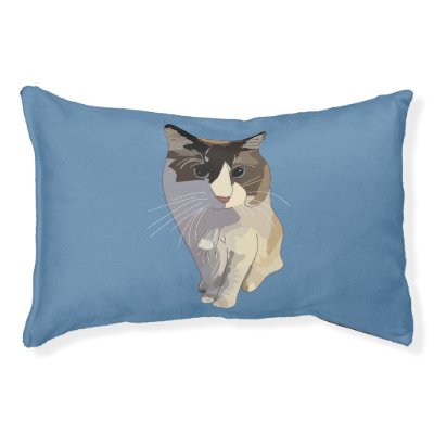 Ragdoll cat, Dusty Blue Pet Bed