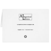 Ragdoll Cat / Isolated Color Cards (Back Horizontal)