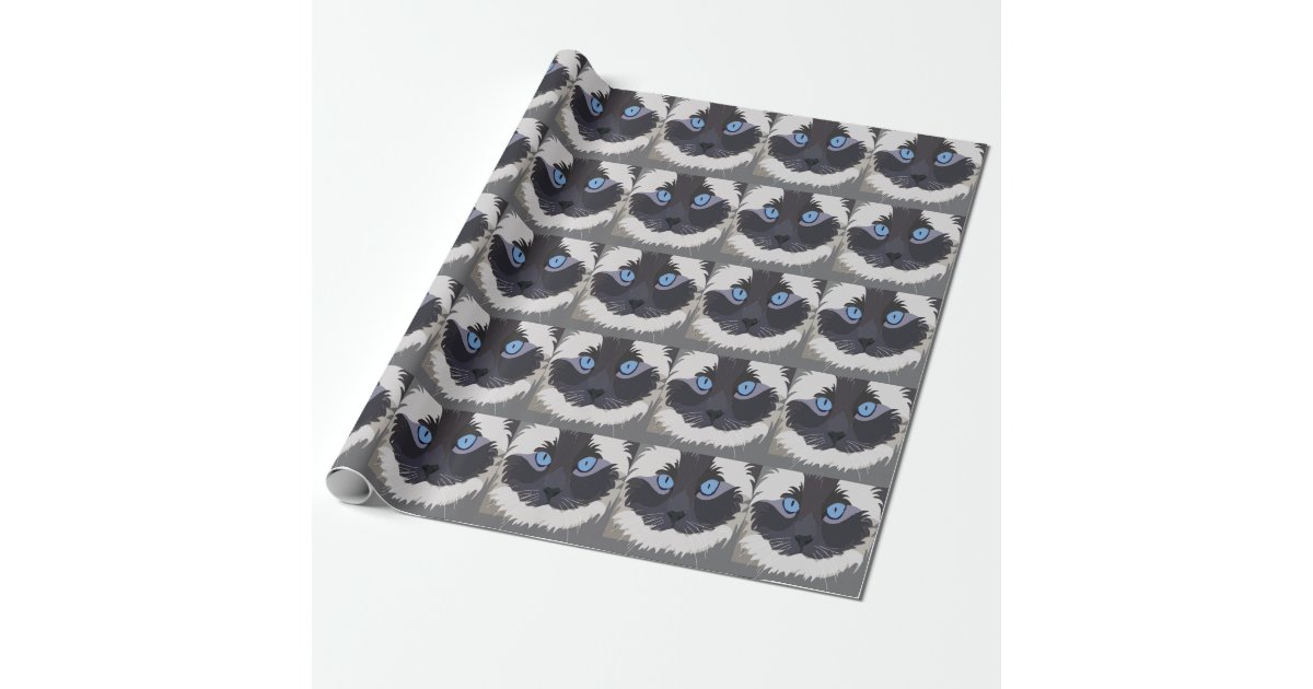 Ragdoll Cat Kitty Ragdoll Wrapping Paper | Zazzle