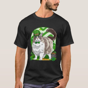 Ragdoll Cat Lucky Leprechaun St Patricks Day T-Shirt