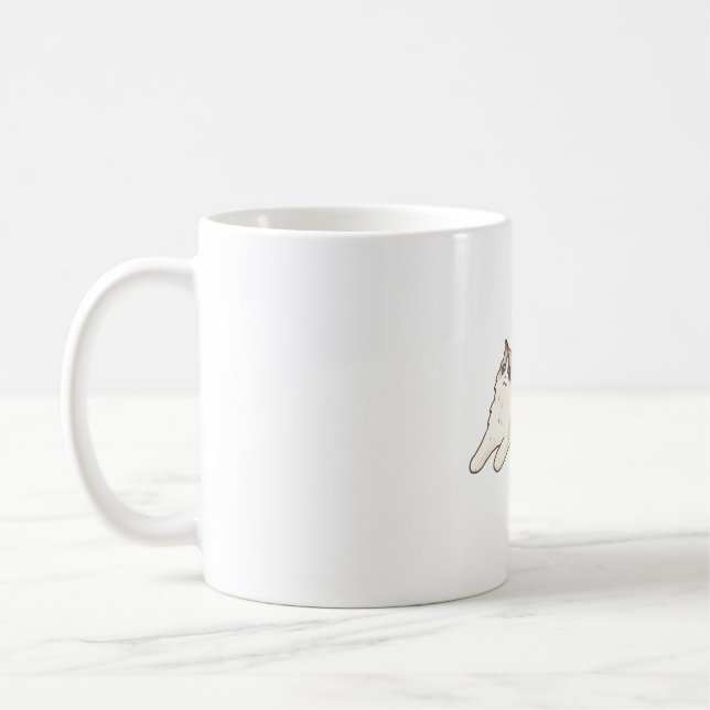 Ragdoll cat Magic Coffee Mug (Left)