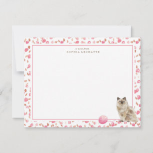 Ragdoll Cat Personalized Stationery Note Card