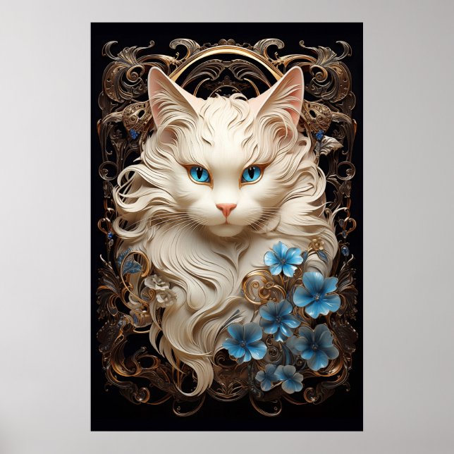 Ragdoll cat poster (Front)