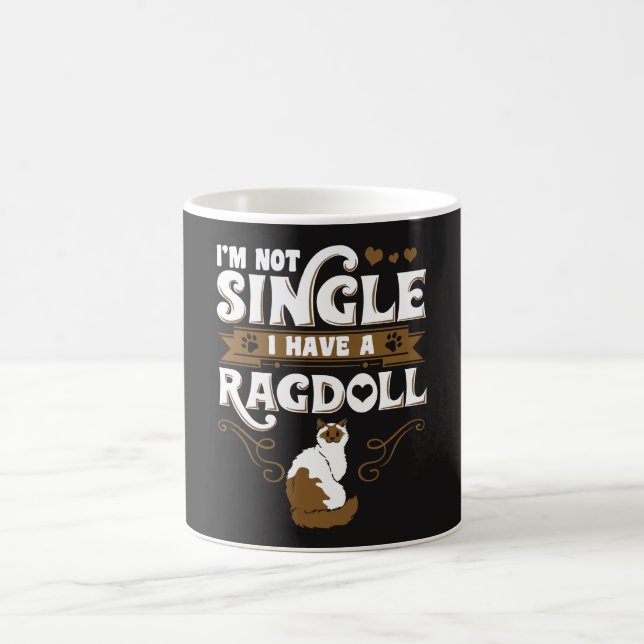 Ragdoll Cat Quotes Coffee Mug (Center)