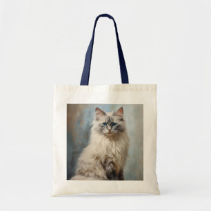 Ragdoll cat tote bag
