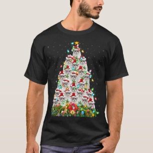 Ragdoll Cat Xmas Lights Santa Ragdoll Christmas T-Shirt