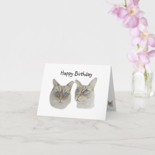 Ragdoll Cats Card