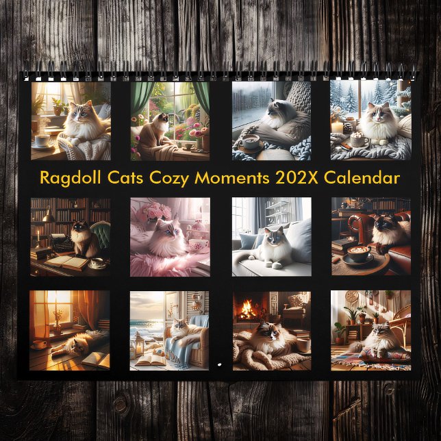 Ragdoll Cats Cozy Moments 202X Calendar   (Creator Uploaded)
