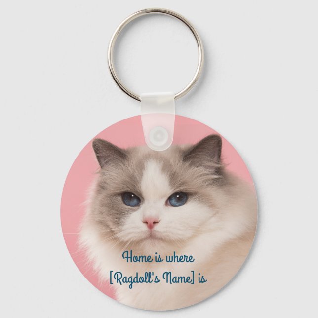 Ragdoll Keychain (Front)