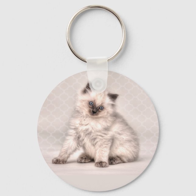 Ragdoll Keyring (Front)