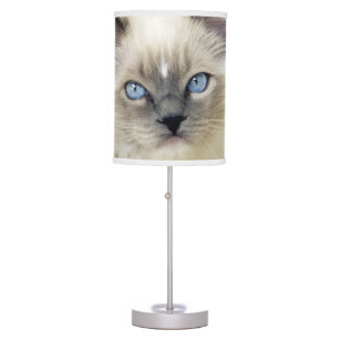 Ragdoll kitten table lamp