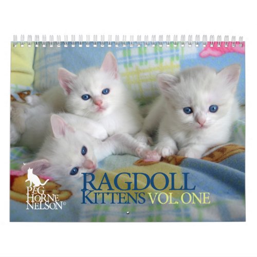 Ragdoll Kittens Vol One Calendar