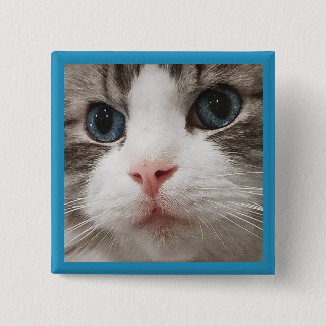 Ragdoll Kitty Button (Front)