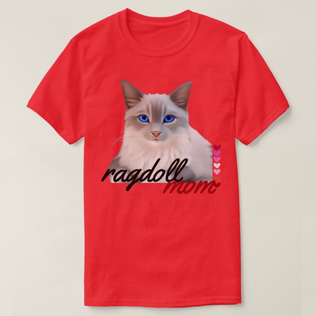 ragdoll mom T-Shirt (Design Front)