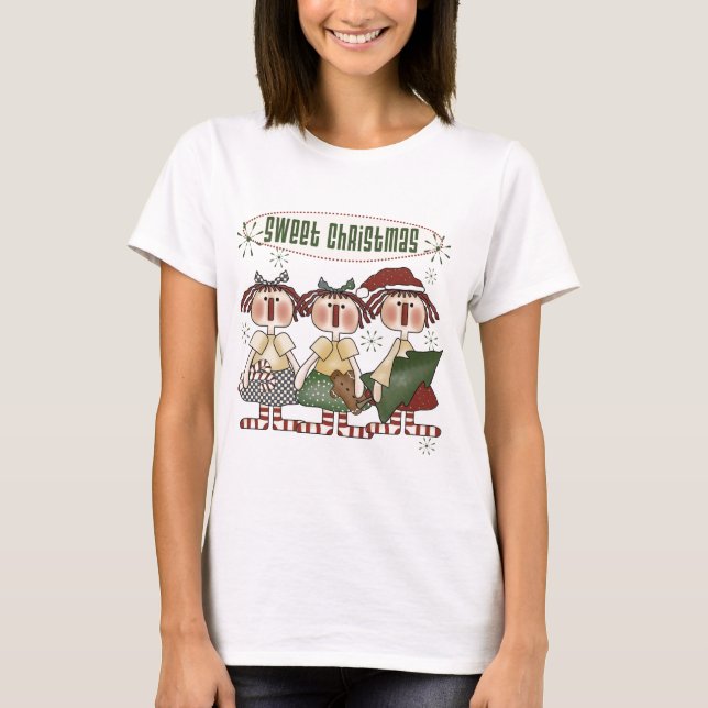 Ragdolls Sweet Christmas Tshirts and Gifts (Front)