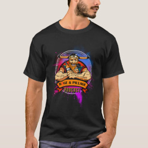 Rage And Pillage Podcast Multi-Color T-Shirt