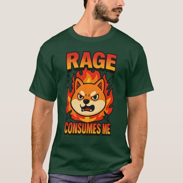 Rage consumes me T-Shirt (Front)
