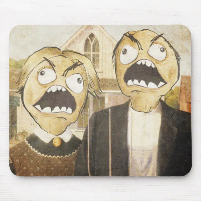 Rage Face Meme Face Comic Classy Painting Mouse Pad | Zazzle