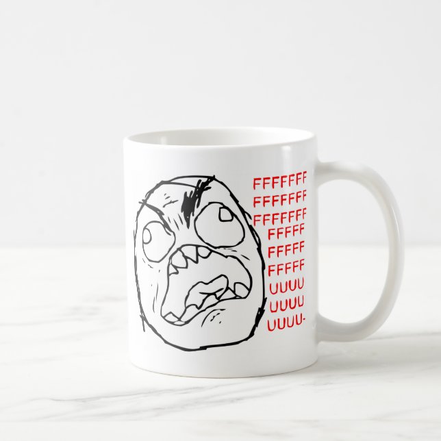 Rage Face Original Coffee Mug (Right)