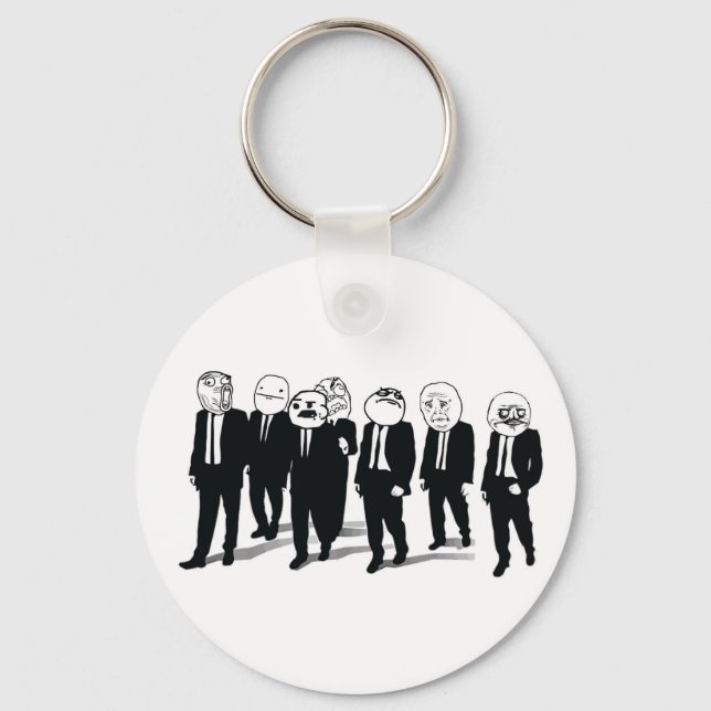 Rage Gang Keychain (Front)