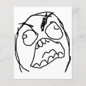 Rage Guy Angry Fuu Fuuu Rage Face Meme (Front)