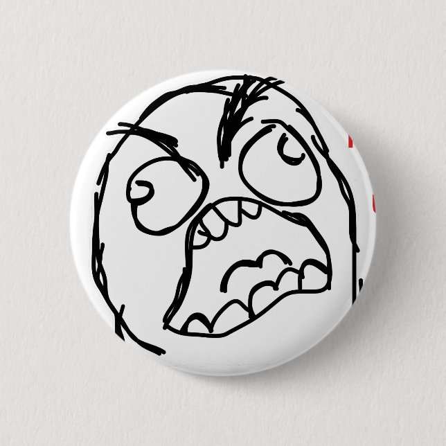 Rage guy fuuu fuuuu f7u12 button (Front)