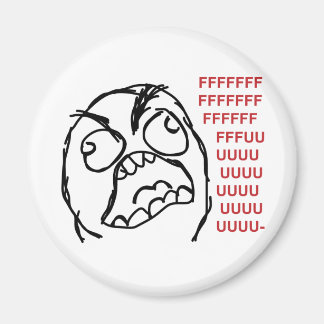 Rage guy fuuu fuuuu magnet