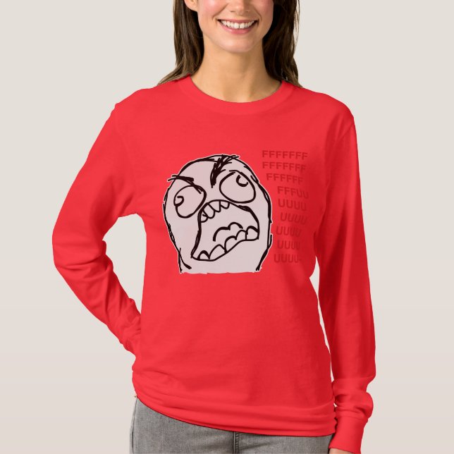 Rage guy fuuu fuuuu T-Shirt (Front)