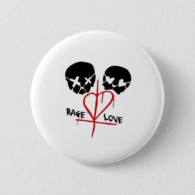 Rage & Love Button (Front)