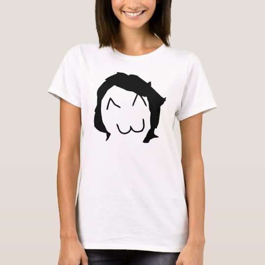 rage meme derpina face T-Shirt