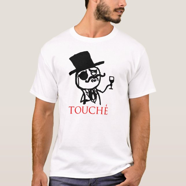 RAGE meme touche face T-Shirt (Front)