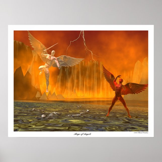 Rage of Angels Poster (Front)