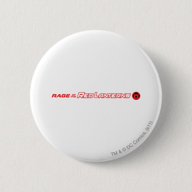 Rage of the Red Lanterns Button (Front)