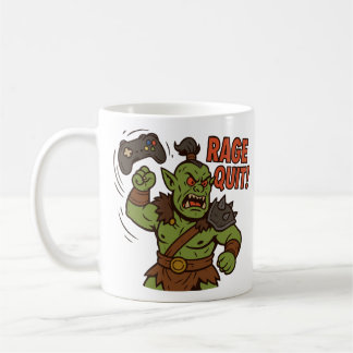 Rage Quit Mug D&D Barbarian Funny Gift