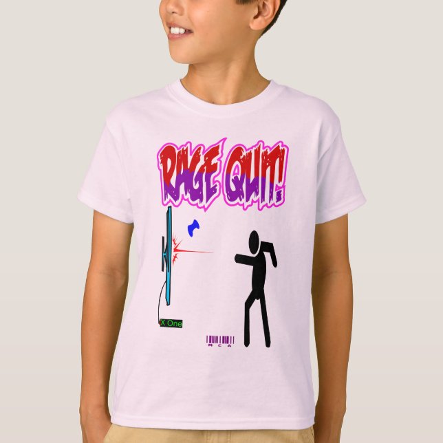Rage Quit! T-Shirt (Front)