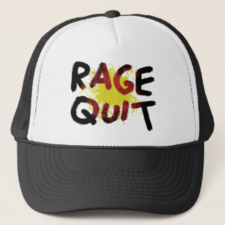 Rage Quit Trucker Hat